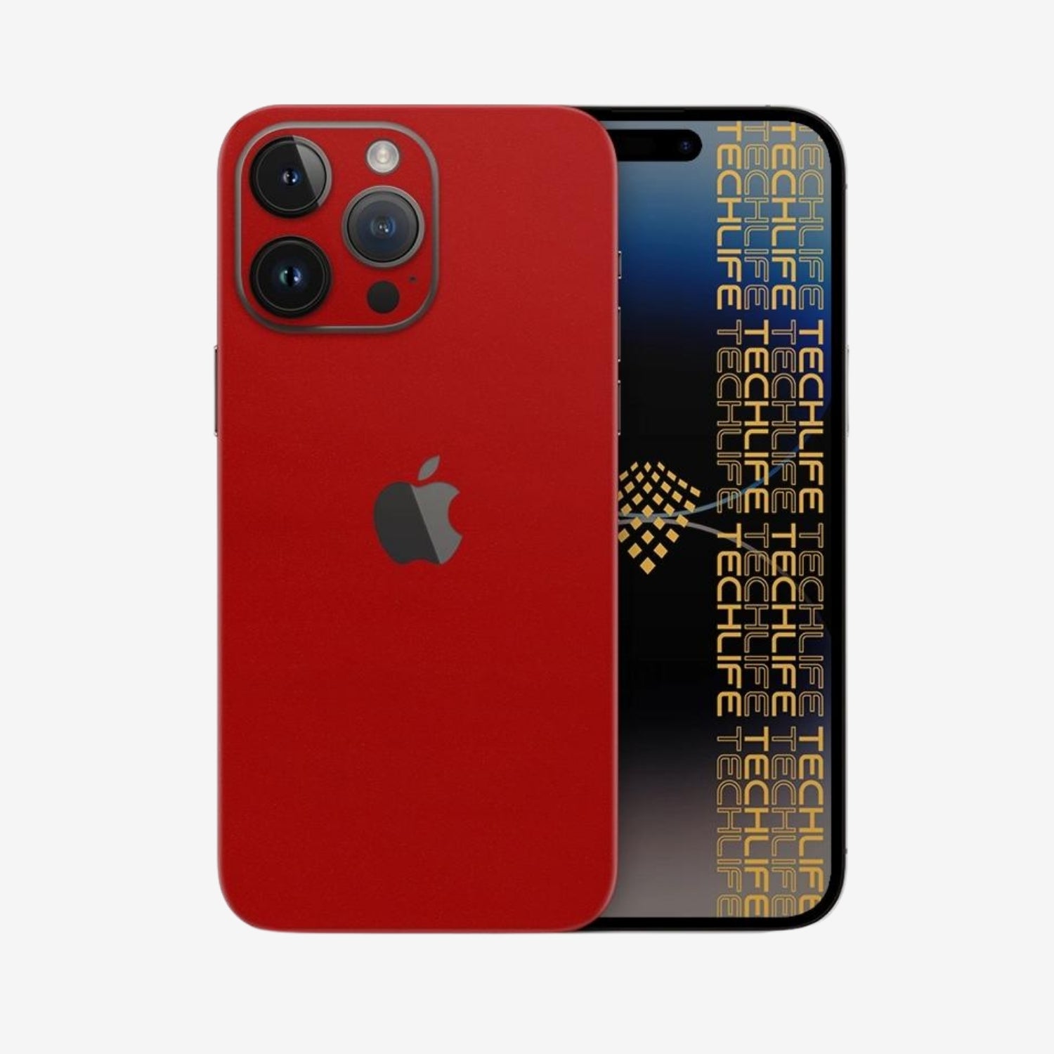 Skin Premium Alcantara Rojo iPhone 13 Pro Max