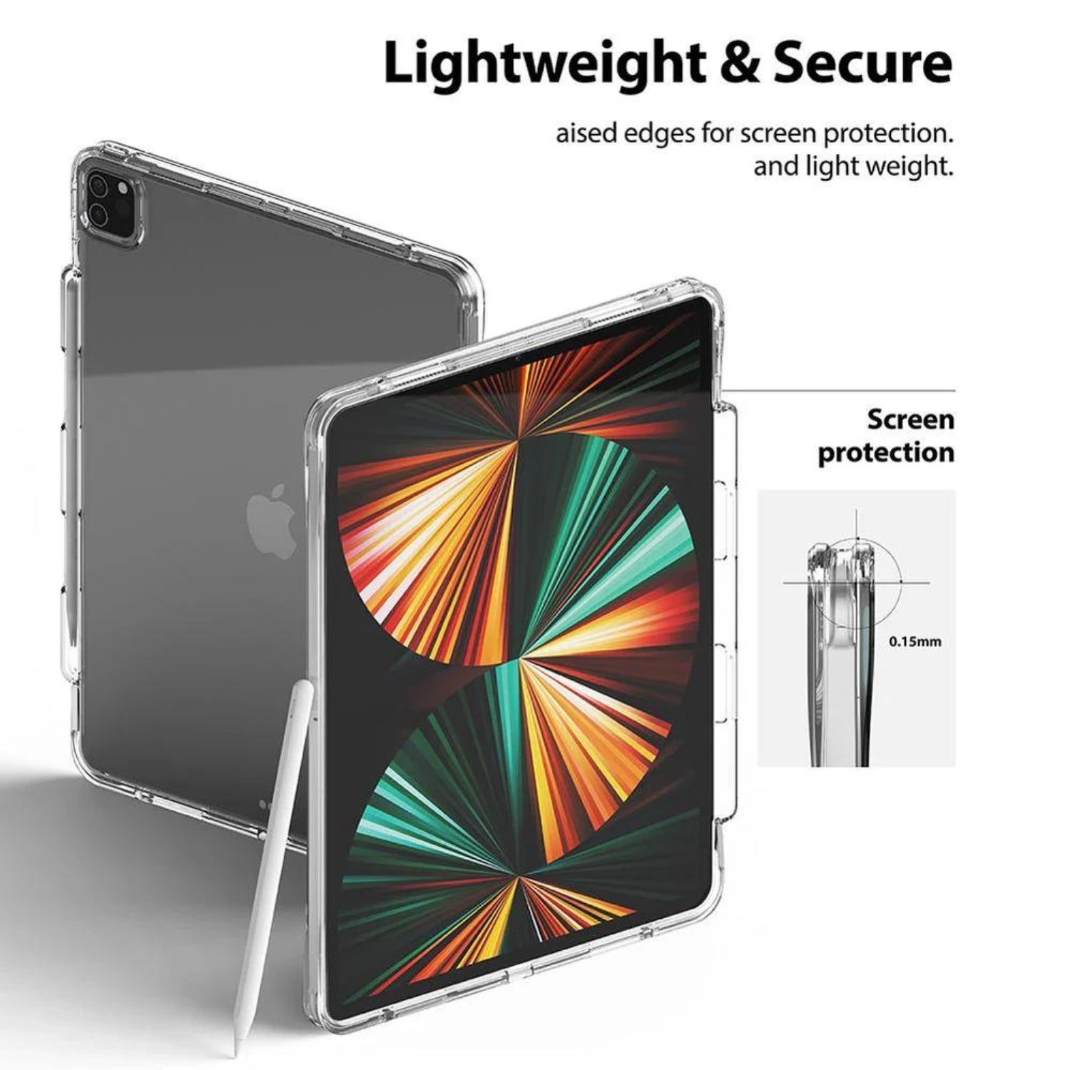 Case Ringke Fusion iPad Pro 12.9''(6th, 5th Generation)