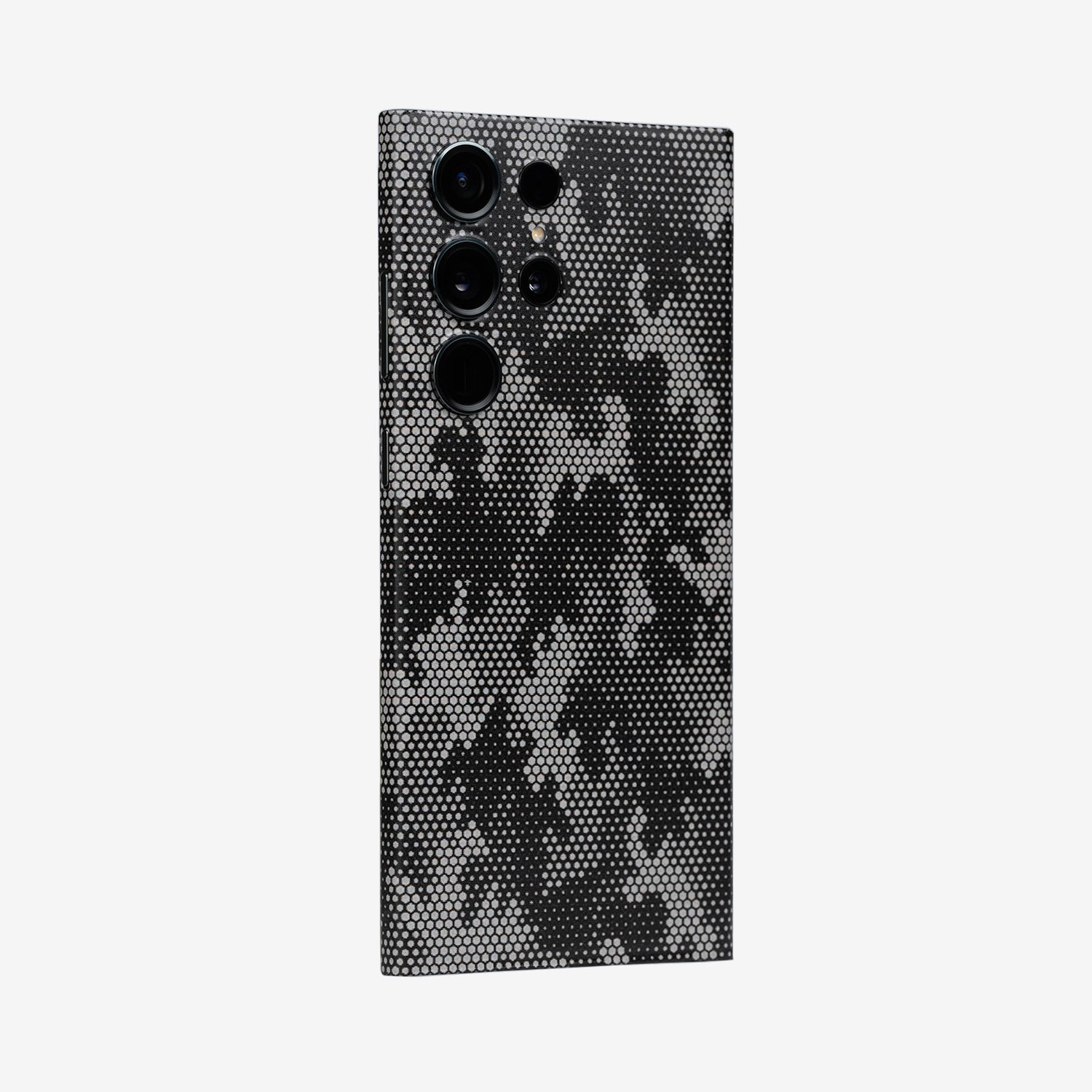 Skin Silver Camuflado Pixel Samsung Galaxy S22 Ultra