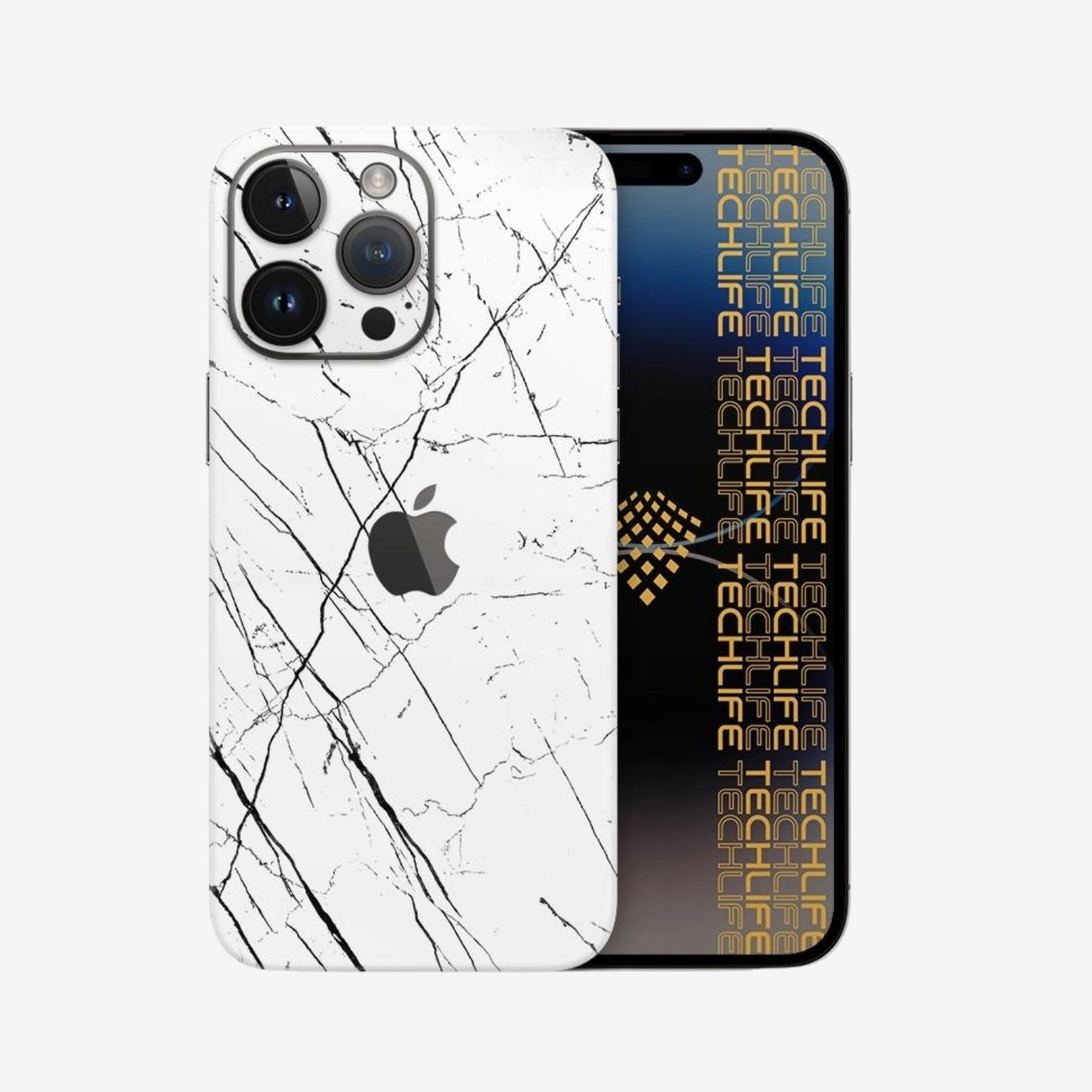 Skin Premium Marmol Monocromo iPhone 15 Pro