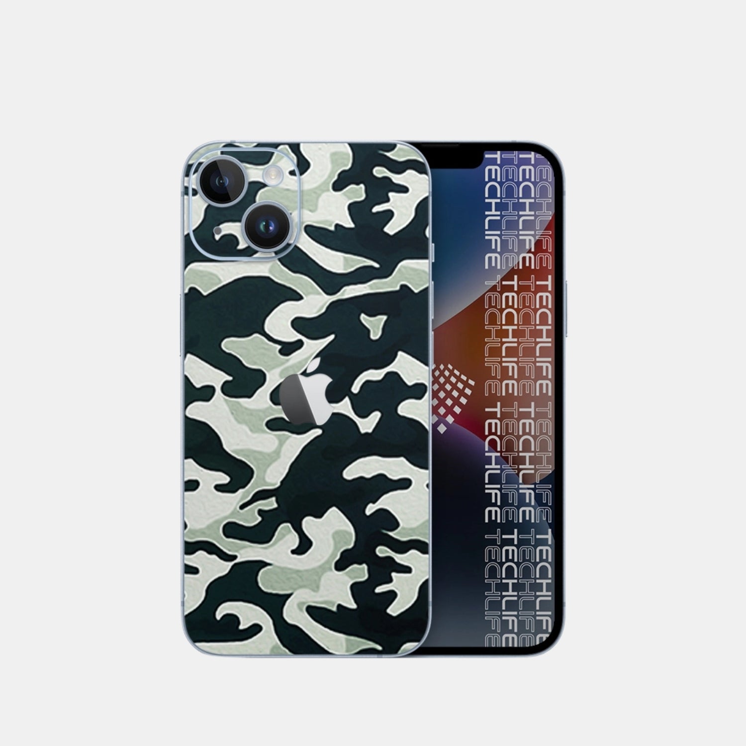 Skin Silver Camuflado Urbano iPhone 13