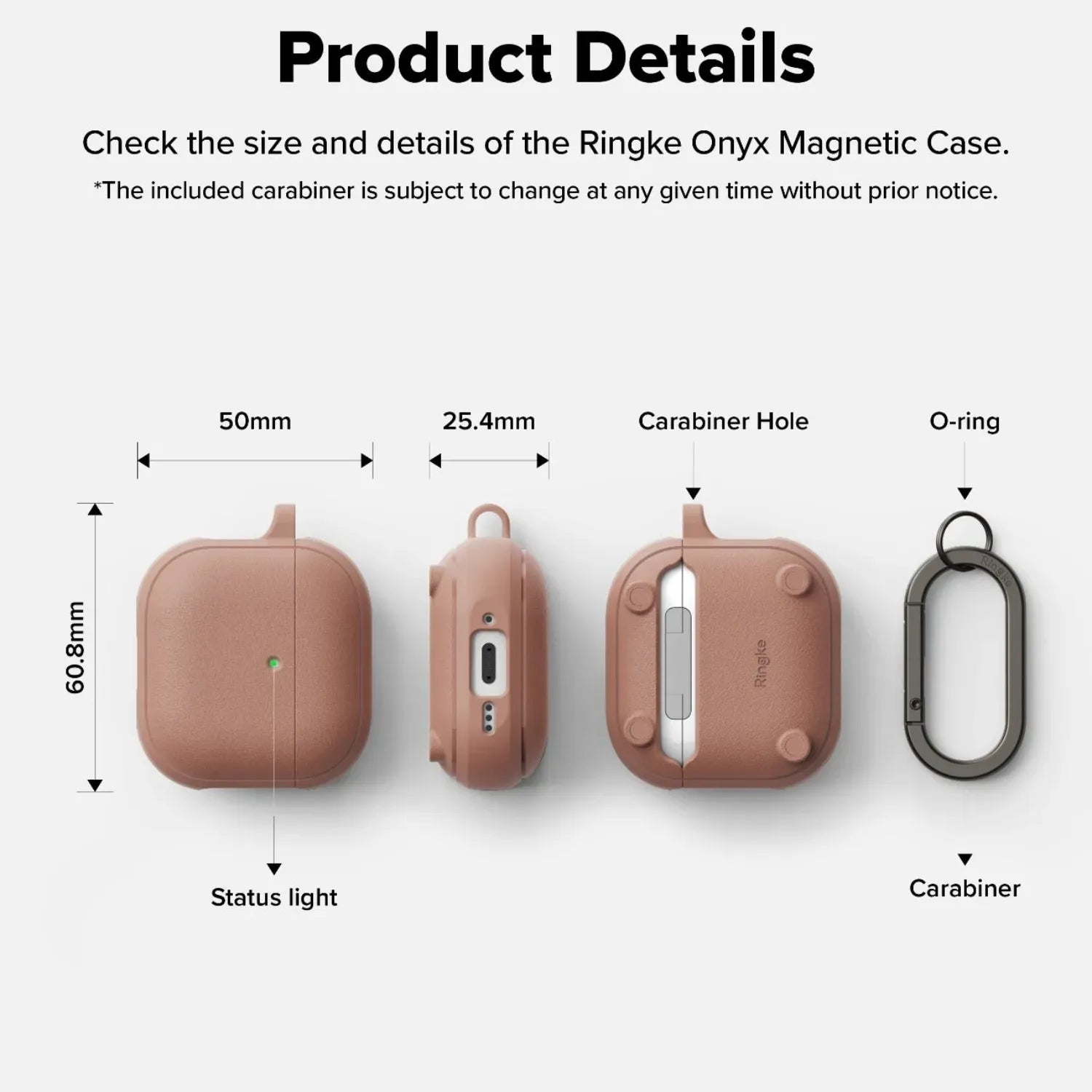 Case Ringke Onyx Airpods 4 (MagSafe)