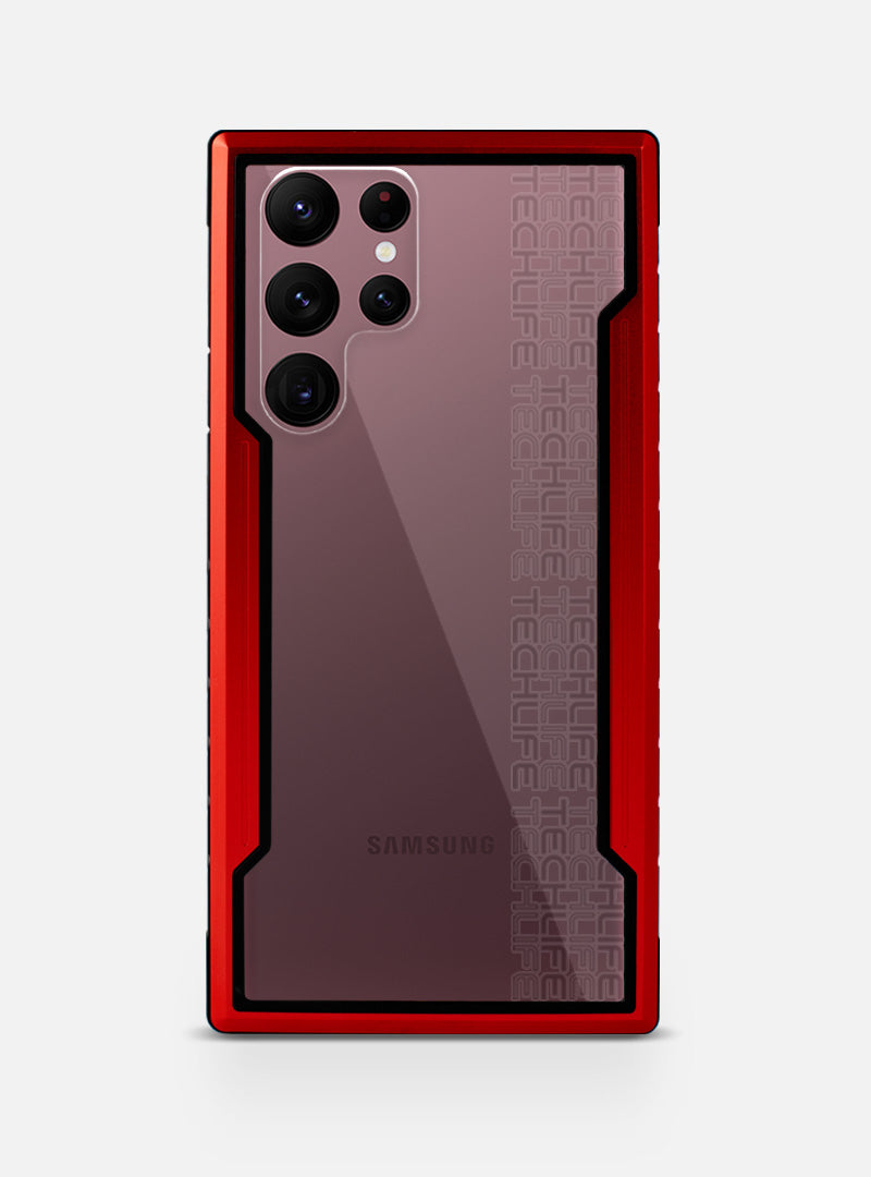 Case Drop Shield Rojo Galaxy S22 Ultra