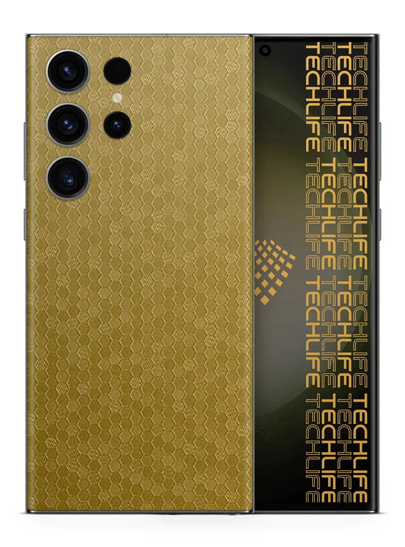 Skin Premium HexaTech Aurora Dorada Samsung Galaxy S24 Ultra