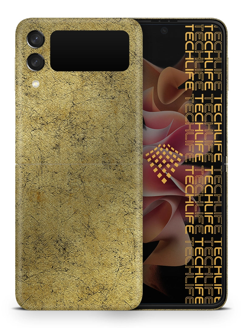 Skin Premium Metal Brass Samsung Galaxy Z Flip 3