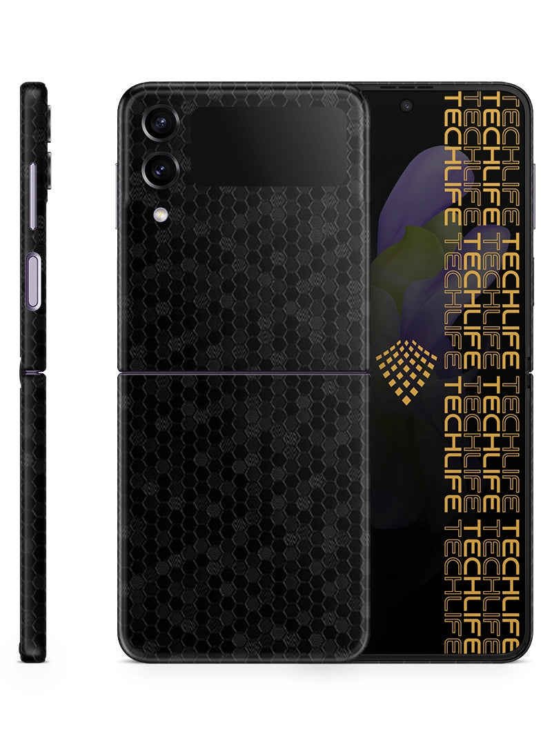 Skin Premium HexaTech Abismo Negro Samsung Galaxy Z Flip 4