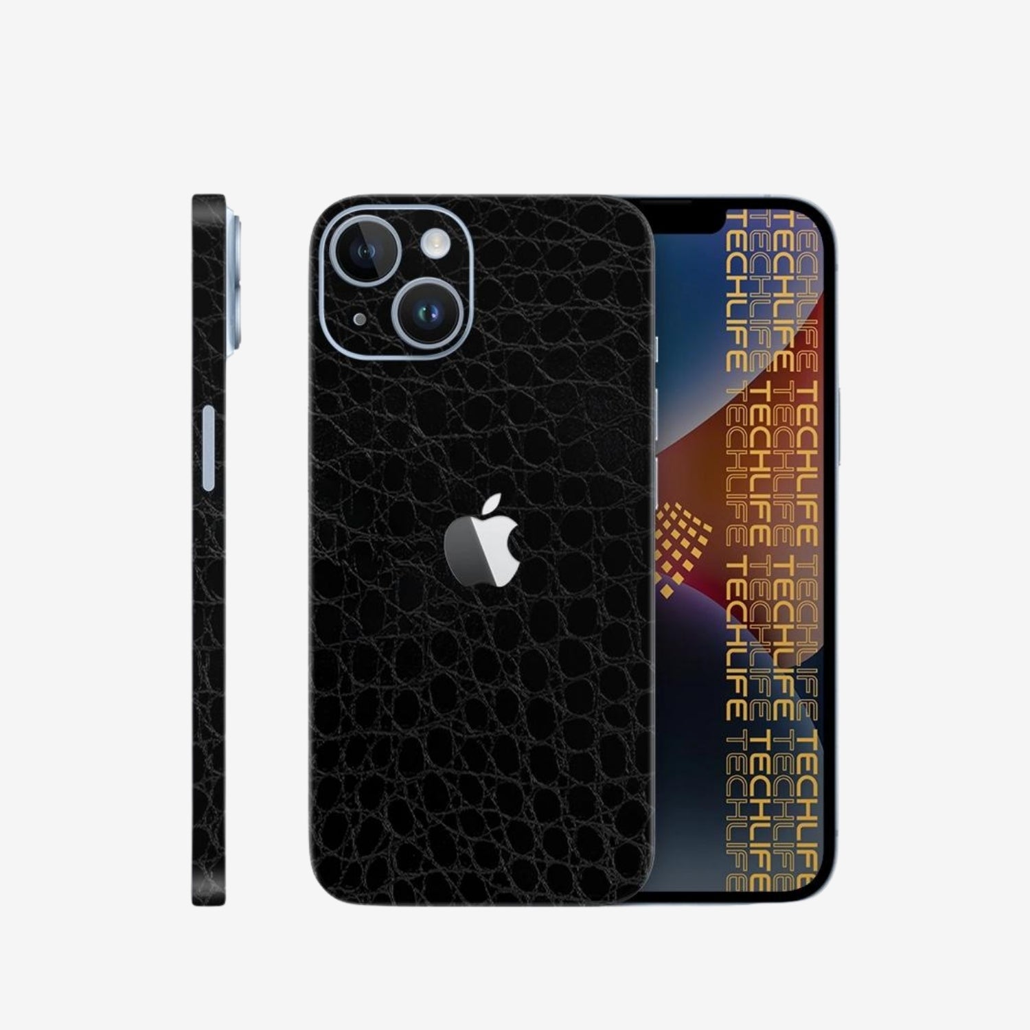 Skin Premium Caiman Negro Original iPhone 15