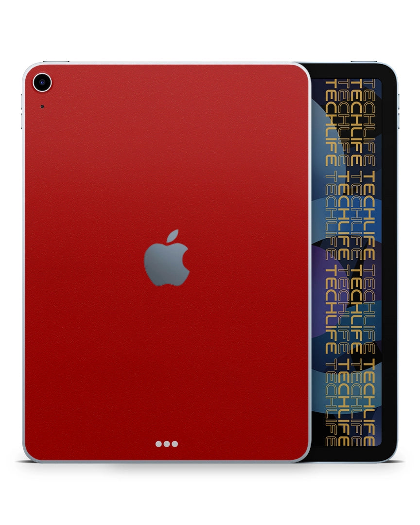 Skin Premium Alcantara Rojo iPad Air