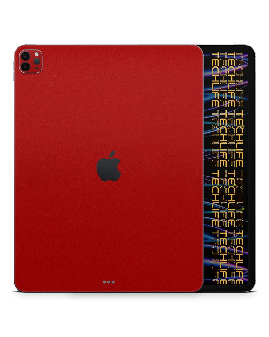 Skin Premium Alcantara Rojo iPad Pro