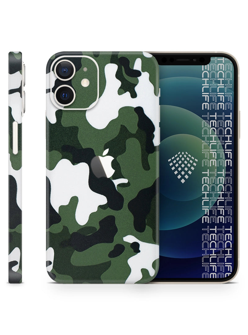 Skin Silver Camuflado Trendy iPhone 12