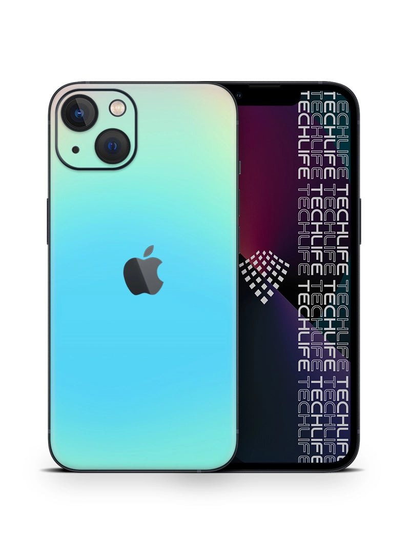 Skin Silver Arcoiris iPhone 13 Mini