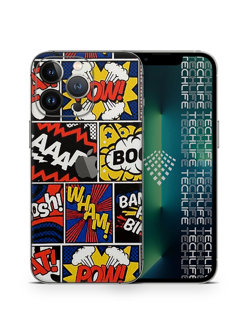 Skin Silver Pow iPhone 13 Pro