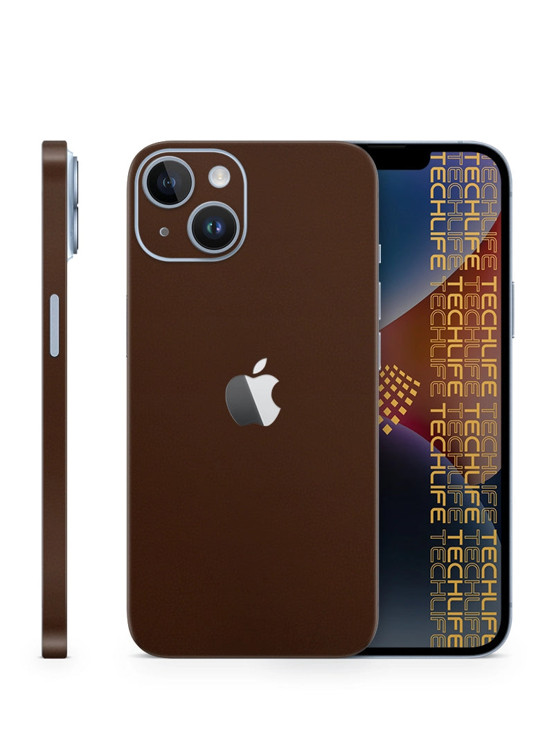 Skin Premium Cuero Granito iPhone 14