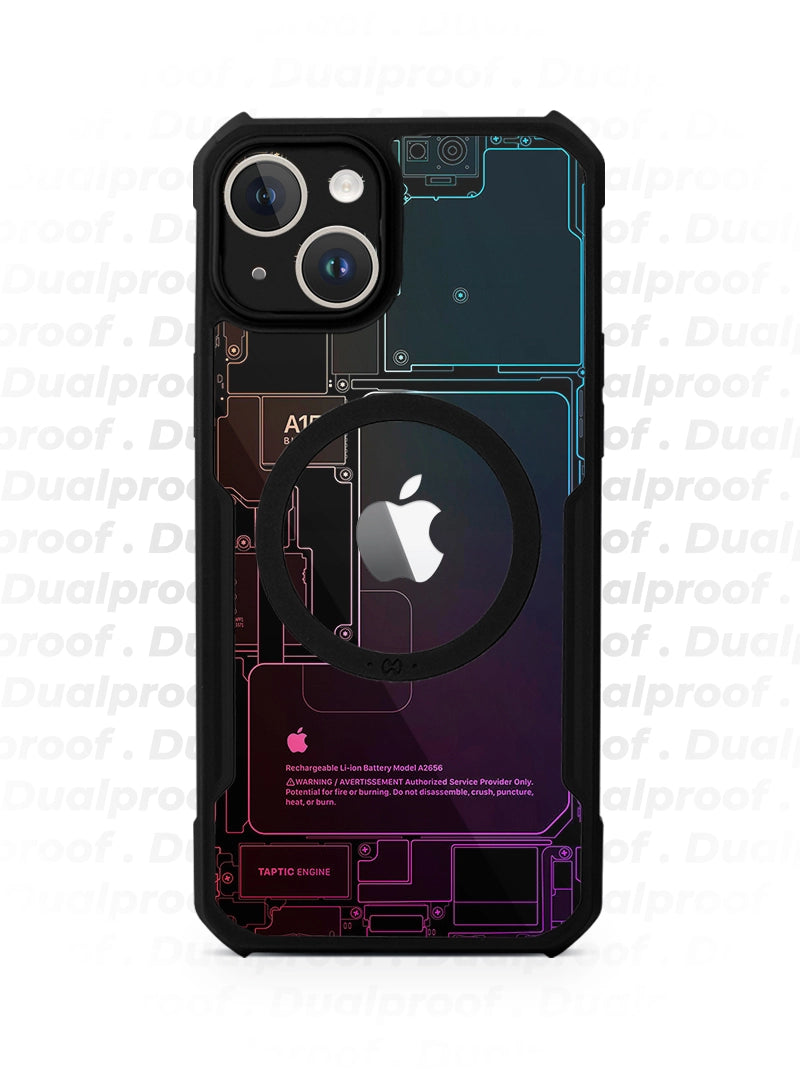 Dual Ghost para iPhone - Neon Edition