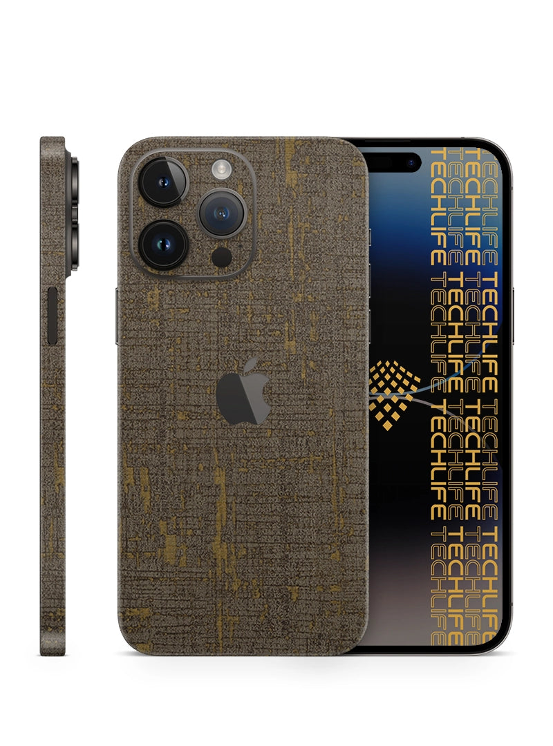 Skin Premium Vetas Doradas iPhone 15 Pro