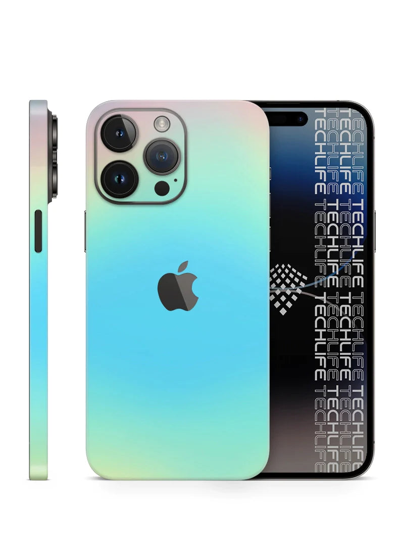 Skin Silver Arcoiris iPhone 15 Pro