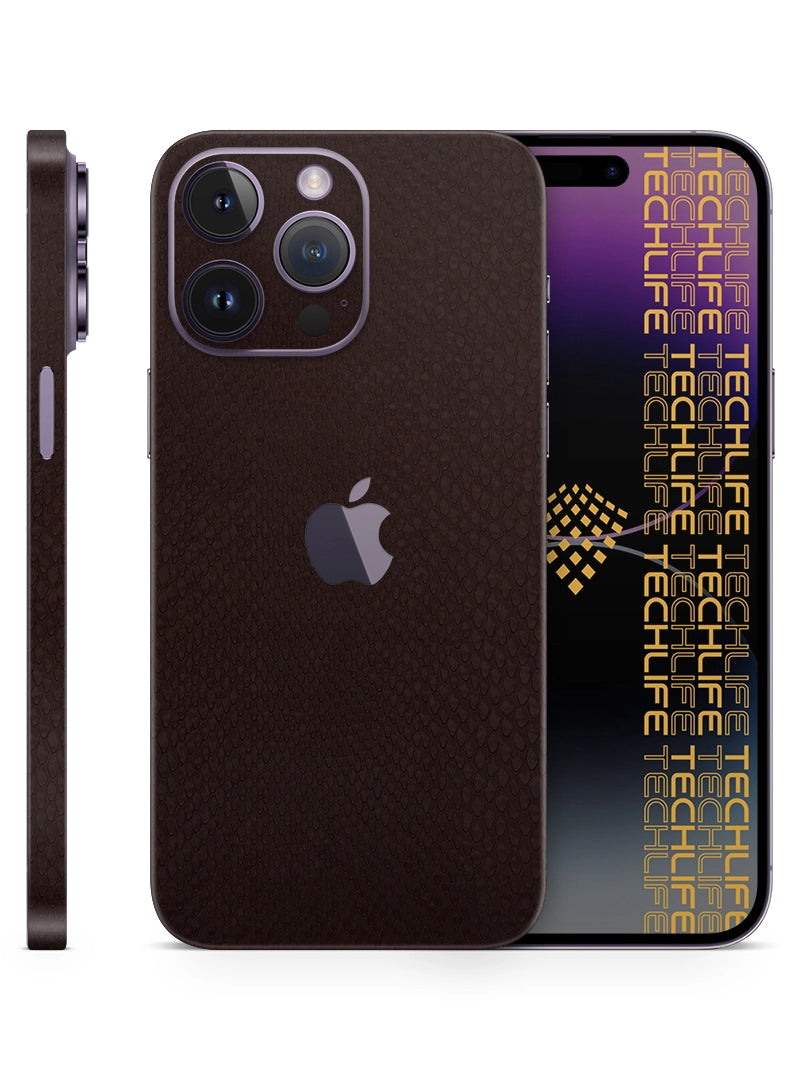 Skin Premium Reptil Café iPhone 14 Pro Max