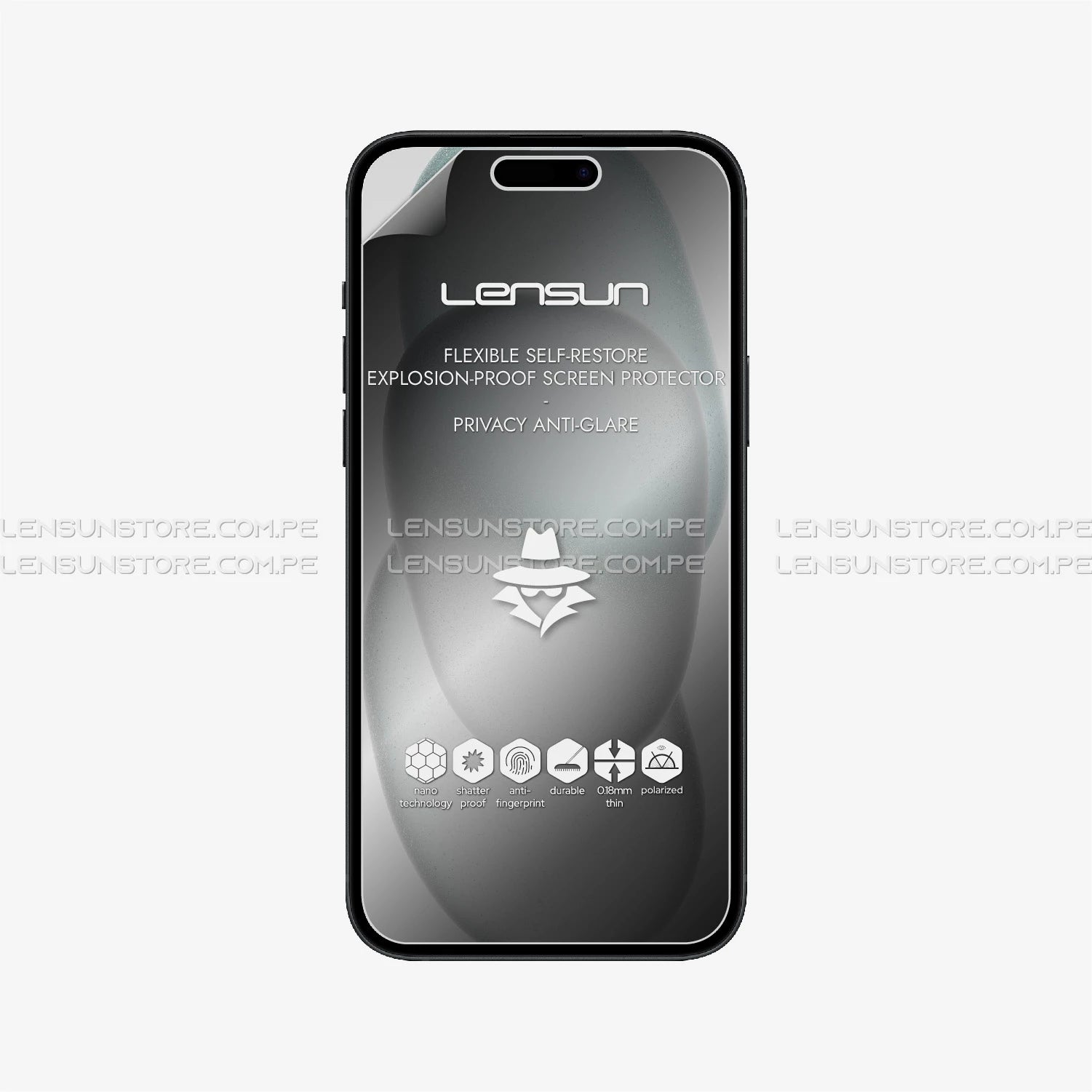 Protector de Pantalla Privacy Mate - iPhone 15 Plus