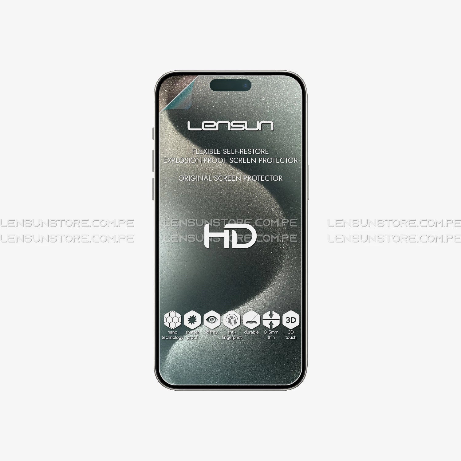 Protector de Pantalla HD - iPhone 15 Pro