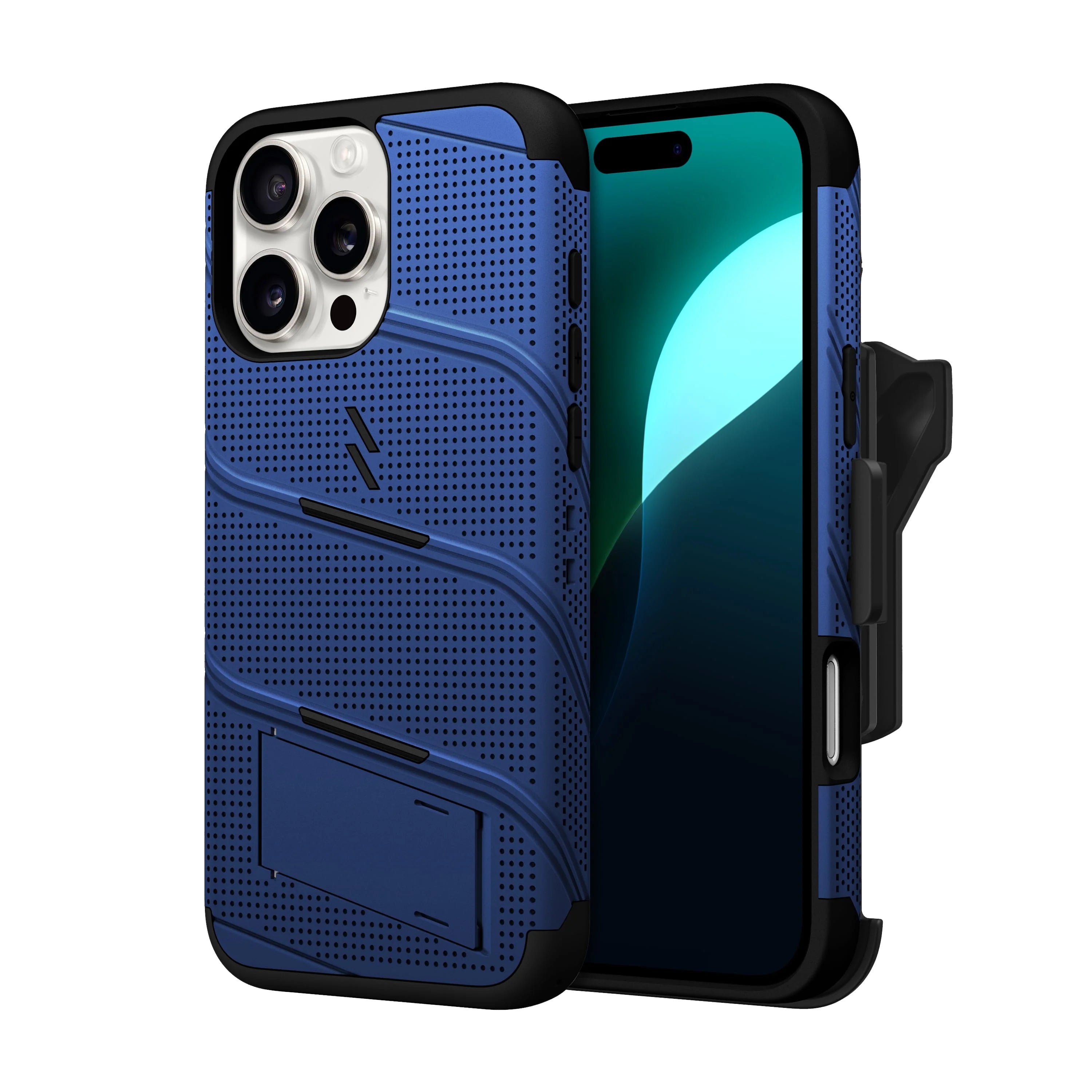 Case Zizo Bolt + Vidrio Templado 9H - iPhone 16 Pro Max