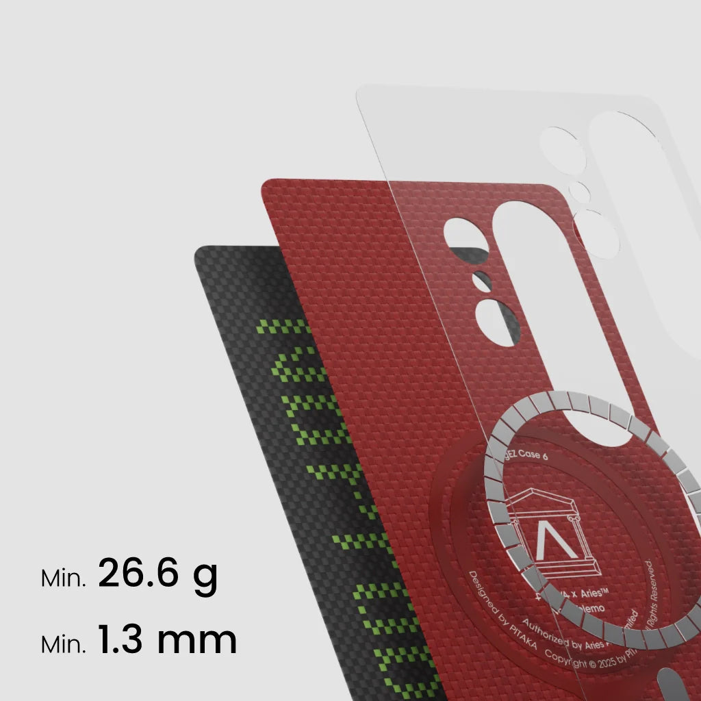 Case Pitaka Aries Tactile Woven - Samsung Galaxy S25 Ultra