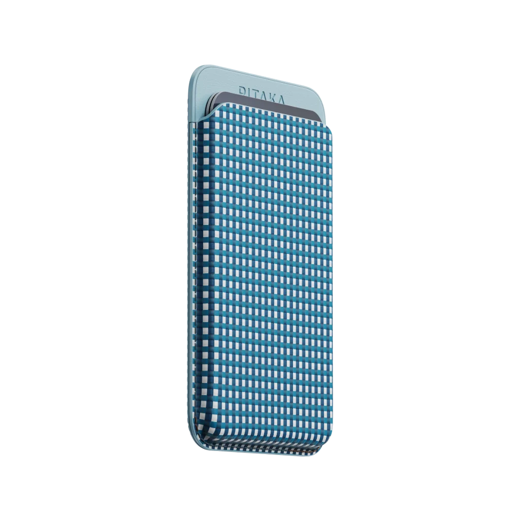 Tarjetero Pitaka Magnetic Woven Wallet