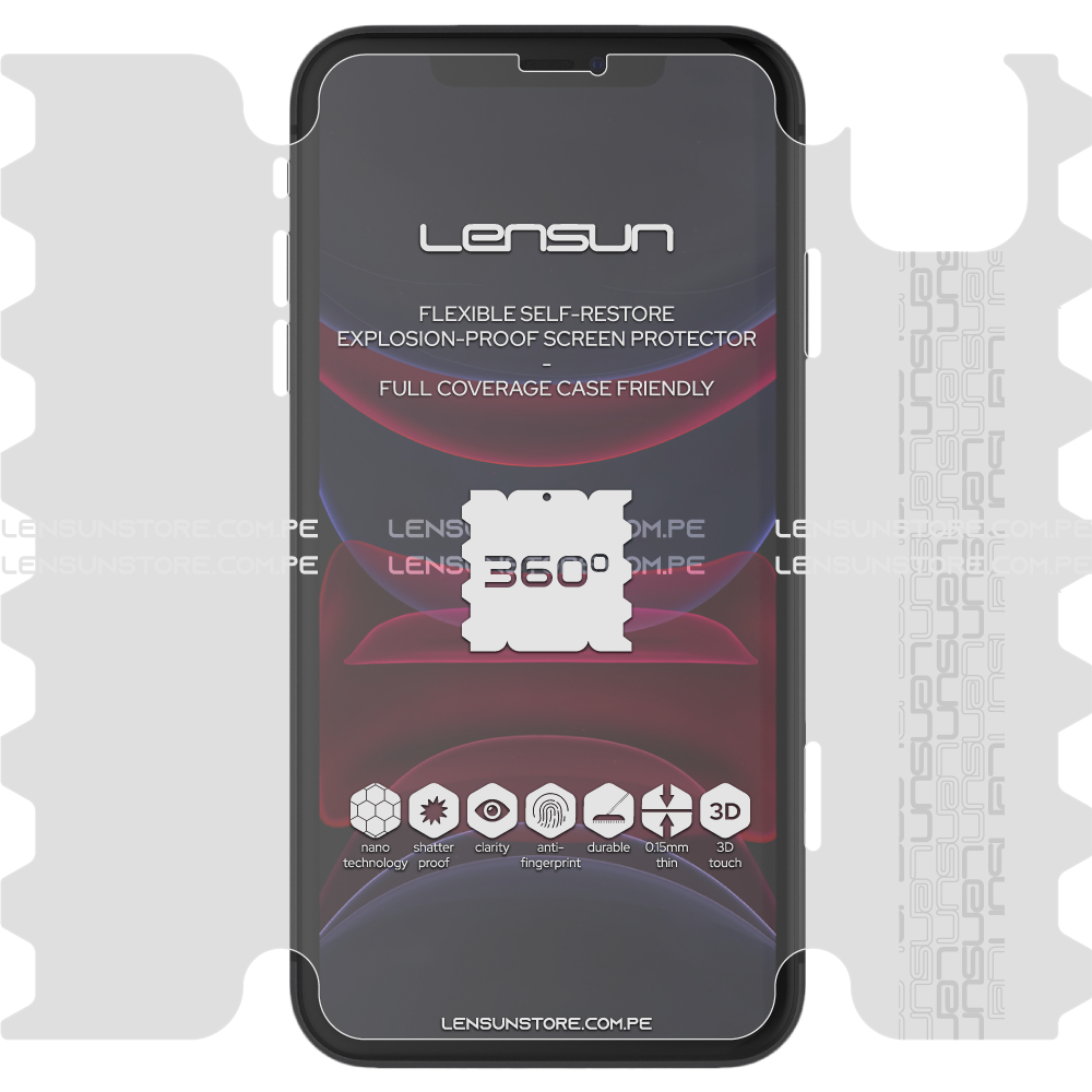 Lámina 360 Lensun - para iPhone 11