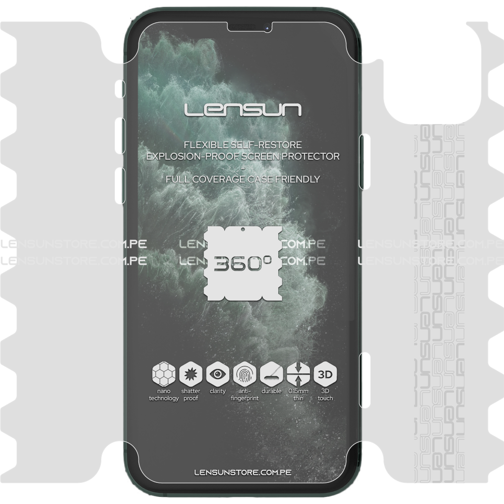 Lámina 360 Lensun - para iPhone 11 Pro