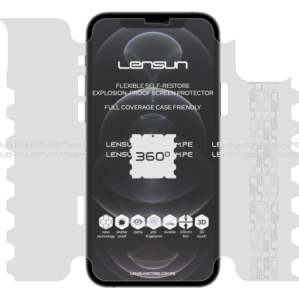 Lámina 360 Lensun - iPhone 12 Pro