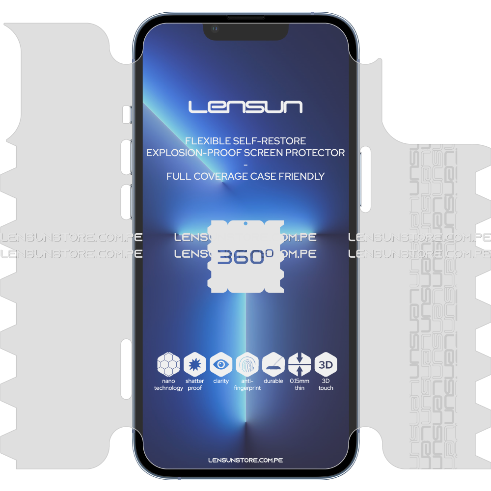 Lámina 360 Lensun - iPhone 13 Pro