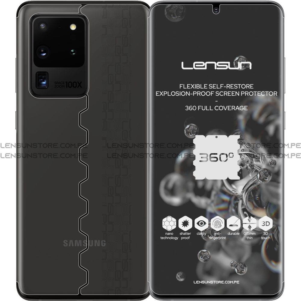 Lámina 360 Lensun - Galaxy S20 Ultra