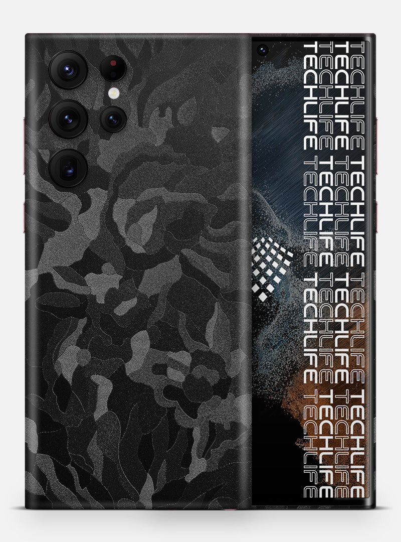 Skin Silver Camo Nightmoon Samsung Galaxy S23 Ultra