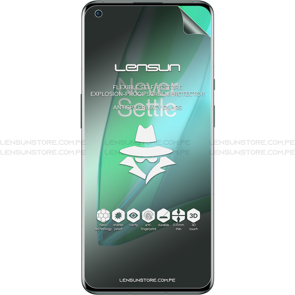 Protector de Pantalla Lensun Privacidad Mate OnePlus 9 Pro