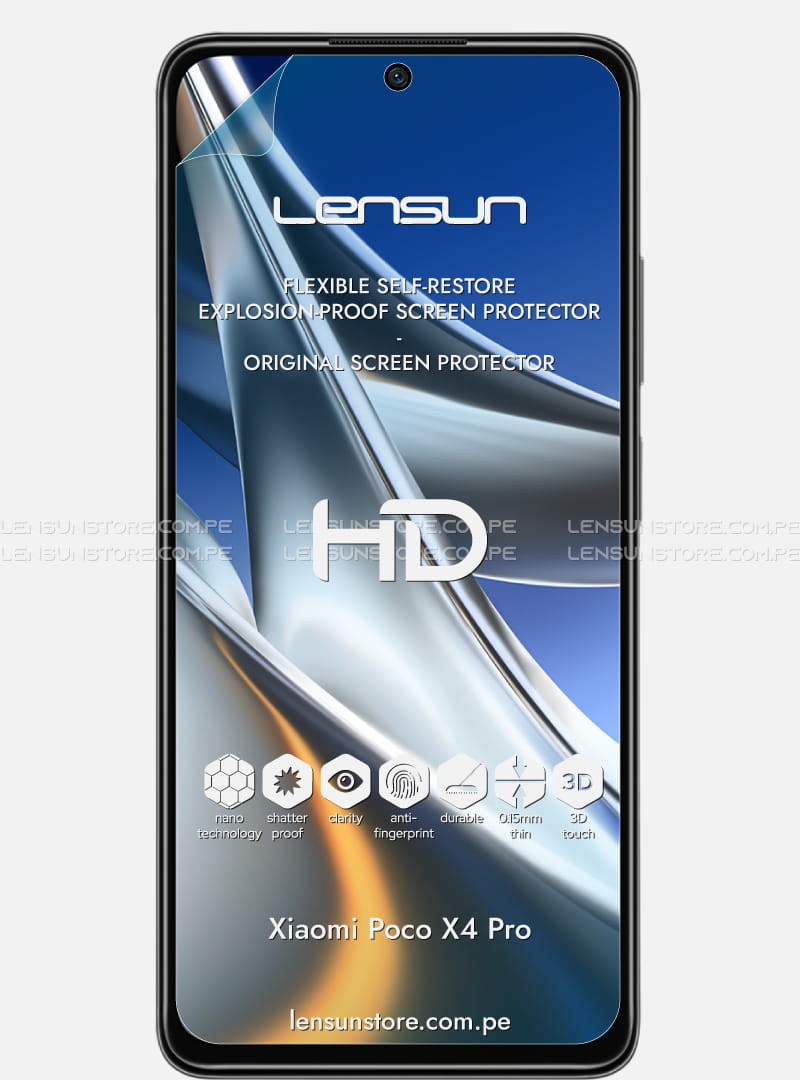 Protector de Pantalla Lensun HD Xiaomi Poco X4 Pro