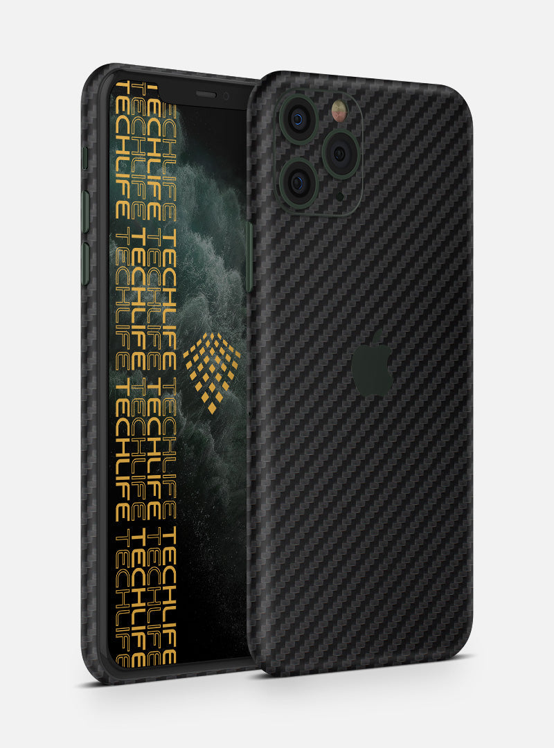 Skin  Black 3D Carbon para iPhone 11 Pro