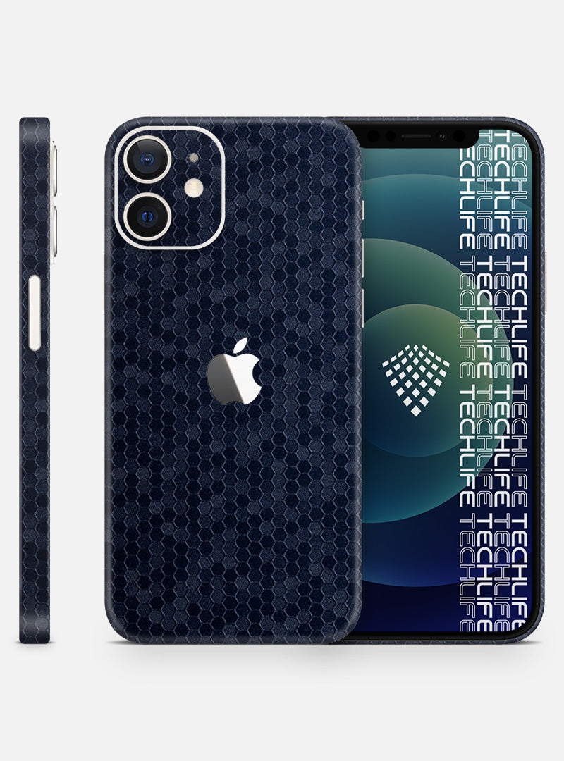 Skin Premium HexaTech Océano Azul iPhone 12