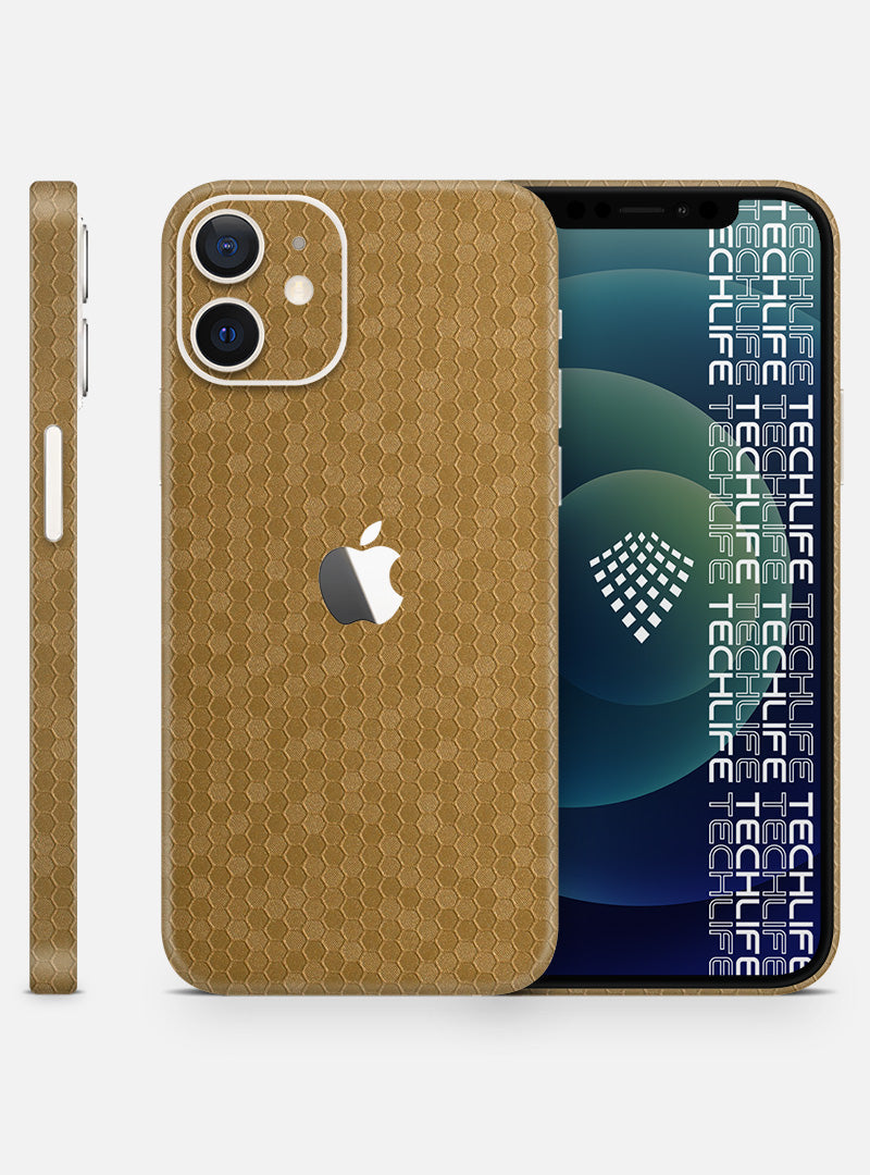 Skin Premium HexaTech Aurora Dorada iPhone 12